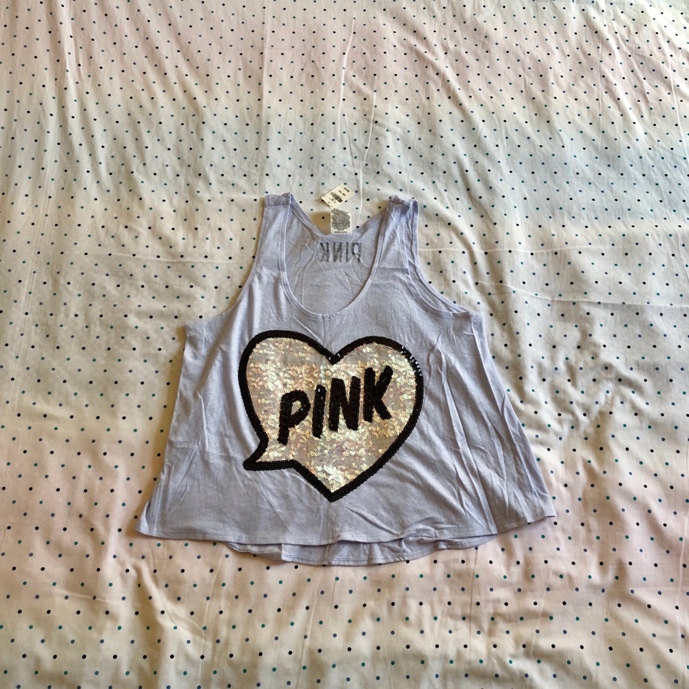 Victoria’s Secret Pink Purple Tank Top